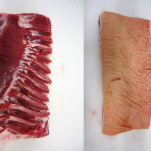 Pork Belly A sheet Rind On